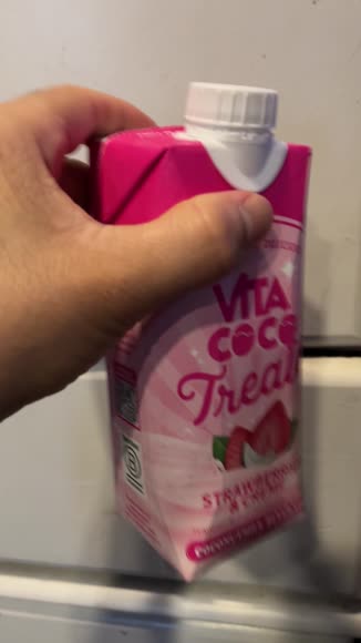 Video review of Vita Coco Strawberries & Creme Treats - 12 Pack  by 67857780daad50156bb6d8ca