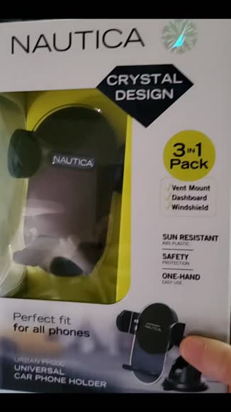 Video review of Nautica Universal Car Phone Holder Urban PH 200  by 651e0bfe81d8f2ae14824e4f