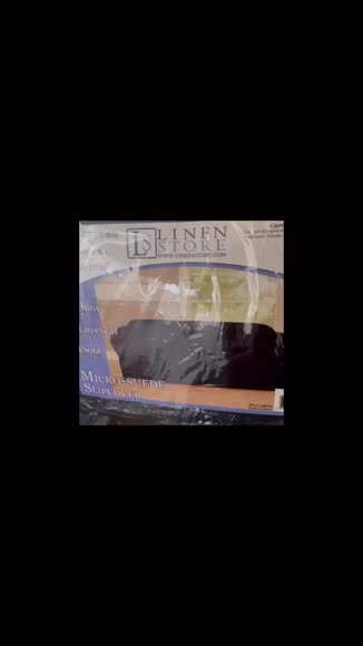 Video review of Linen Store Microsuede Slipcover, Furniture Protector Cover  by 6846d6a28a484e2a6b393942