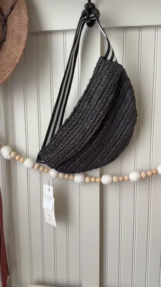 Video review of Lu & Elle Across the Waves Sling Bag_Black  by sloankari78