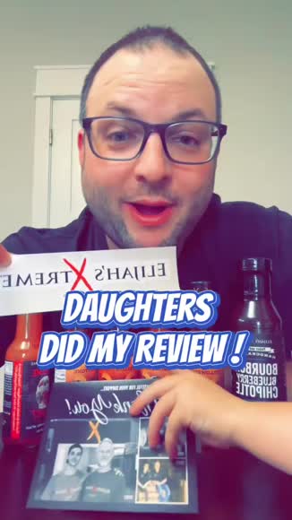 Video review of Elijah's Xtreme Bourbon Blueberry Chipotle BBQ Sauce & Marinade  by 67a8f9d0cd0596936d035ecc
