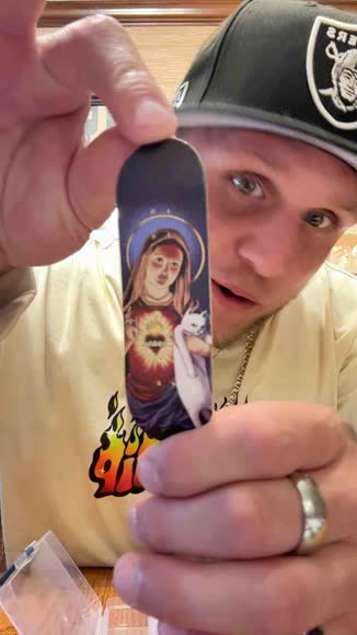 Video review of RIPNDIP Mother Mary Finger Board  by 6789920006dd4ca63b9fde27