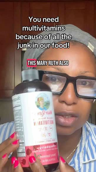 Video review of MaryRuth's MaryRuth's Liquid Morning Multivitamin - B Complex Vitamins - Vitamins A, C, D, E -  Zinc - Beauty - Vegan - Sugar Free - 15.22 Fl Oz  by 67909d807784cc005f3e7e50