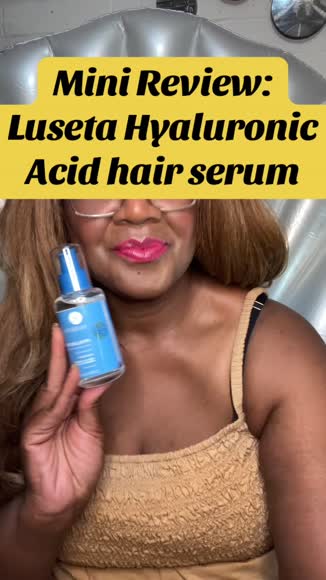 Video review of Luseta Beauty Luseta Hyaluronic Acid Moisturizing Hair Serum  by 67874dbdf9a7a3504f51778c