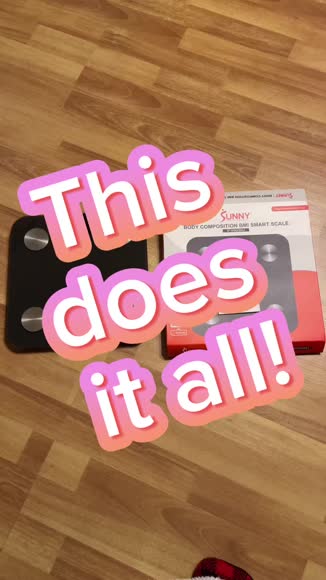 Video review of Sunny Health & Fitness Smart Body Composition Weight Scale  by 66e604296401232262976965