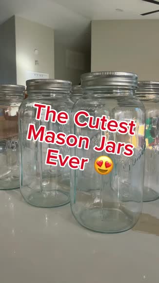 Video review of JoyJolt Mason Jars With Airtight Lids, Labels and Measures - Regular Mouth  by 6607660d3cb7e557f65815a9