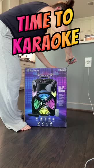 Video review of TOP TECH Fully Amplified Portable 4000W Speaker  by 6764e4e355eea9ebbb142b9c