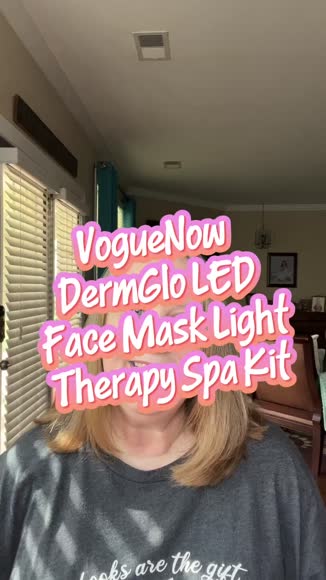Video review of VogueNow DermGlo LED Face Mask Light Therapy Spa Kit - Glow Repair & Rejuvenate - 3 Free Products  by 67abde4b2f5e2ba39d4cb038