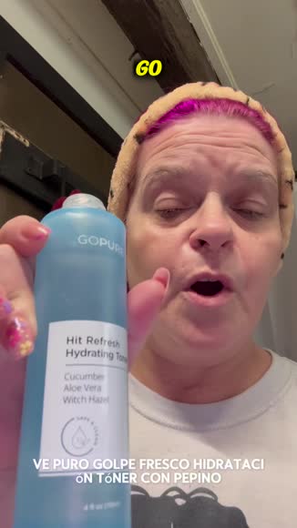 Video review of GOPURE Beauty GOPURE Hit Refresh Hydrating Toner  by 677c495ce66d75113c4dd8a1