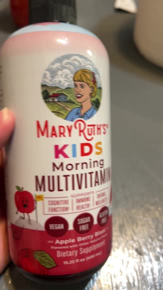 Video review of MaryRuth's MaryRuth's Kids Liquid Morning Multivitamin - Multivitamin for Kids - Immune Support Supplement - Overall Health - Delicious - Vegan - 30-180 Servings  by 678c7859b225d3c6efee63d2