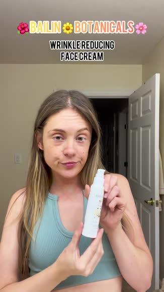 Video review of Bailin Botanicals Inc. Transformative Hydrating Anti-Wrinkle Face Cream  by 678ed013c4ff132892850e74