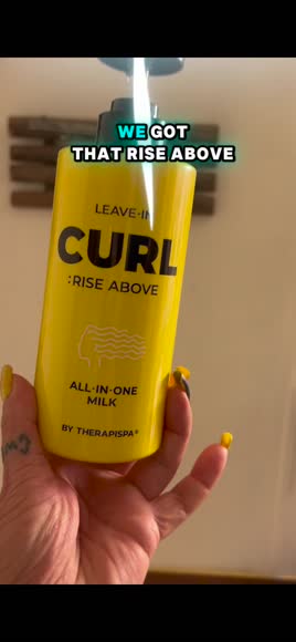 Video review of THERAPISPA.US Curl: Rise Above / All-In-One Milk – Silky, Frizz-Free & Defined Curls in One Step  by 677dcdbc3563312a3d35278f