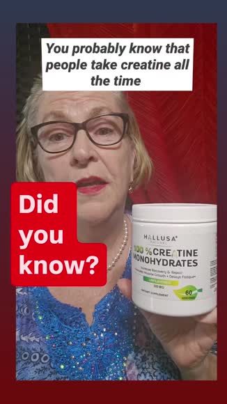 Video review of HALLUSA NATURAL Creatine Monohydrates Powder  by 677562b4502978648c18f937