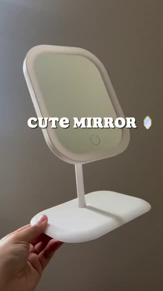 Video review of MANCAVE HERO Square Base LED Makeup Mirror  by 670db1bea102ff8319574dae