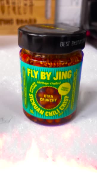 Video review of Fly By Jing Chengdu Crunch, Gourmet Spicy Savory Extra Crunchy Chili Sauce, Nut-Free  by 67abb3de324da9a6a032f6dd