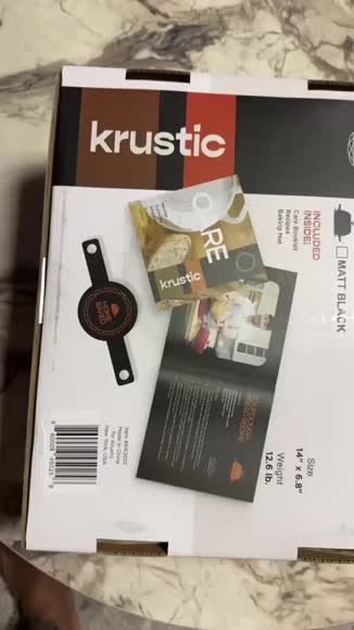 Video review of Krustic Round Enameled Cast Iron Dutch Oven  by 67f1978147df5a40b1e7e901