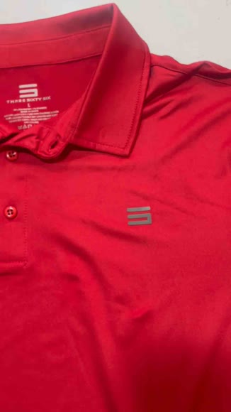 Video review of  Men's Untucked Golf Polo - The Perfect Length  by 66bac37227bcae170276b500