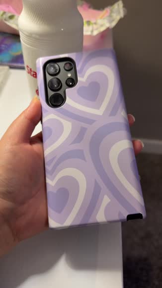 Video review of Casely Love Song | Lavender Heart Samsung Case - Essential  by 686a486fc2829ac3296f62c7