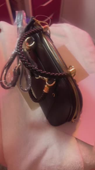 Video review of MMS Brands Camila Vegan Leather Satchel for Women|Braided Handles with Wide Accordion Opening & Adjustable Strap  by 677eb5f80842b261e648670e