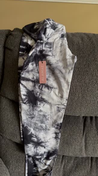 Video review of ALAMAE Dani Tie-Dye Biker Short  by 67e41e4d6b3cc8f1276cbd06