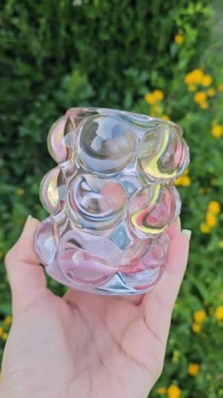 Video review of Karma Lucia Hobnail Votives  by 6784907b7b8b1eab45ec0151