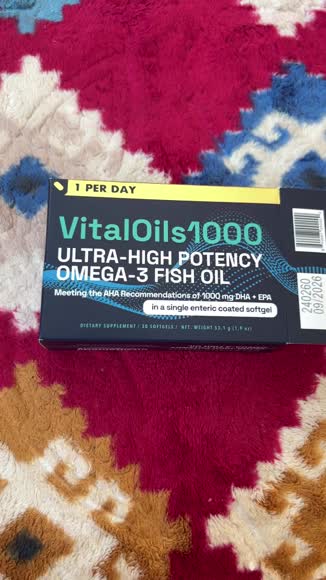 Video review of VitalRemedyMD VitalOils 1000 More than Triple-Strength Omega-3s DHA & EPA Supplement  by 6756df3de61f4b37aa6899eb