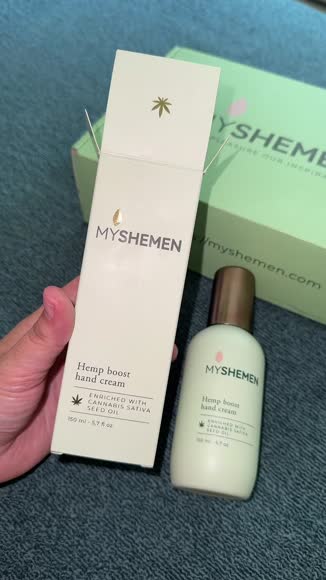 Video review of My Shemen Hemp Boost Hand Cream  by 678b26288218a63740ff5c22