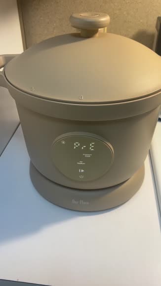 Video review of Our Place Dream Cooker | 6-quart Multicooker | 4 Versatile Modes | Pressure Cook, Slow Cook, Sear & Saute, Keep Warm | Hands-Free Steam Release | Tailored Control Panel  by 678329301a465468e2f65d56