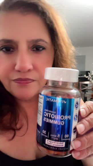 Video review of Vitamatic Vitamatic Probiotic Sugar Free Gummies for Men and Women 5 Billion CFUs - Digestive, Immune & Gut Health - Gluten Free  by 6789c382d8b499f299775e3a
