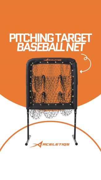 Video review of Aceletiqs Pitching Net with Strike Zone  by support8240788