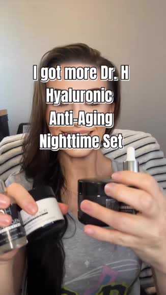 Video review of Dr H Hyaluronic Acid Anti-Aging Essentials Duo  by 678447563fe73d148cec495d