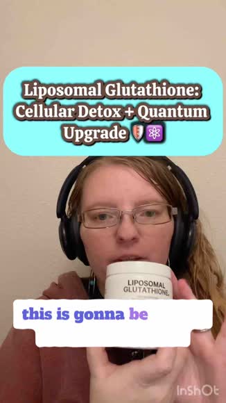 Video review of Codeage Liposomal Glutathione Powder 1000 mg, Antioxidant Blend, Reduced L-Glutathione  by hollyj34567