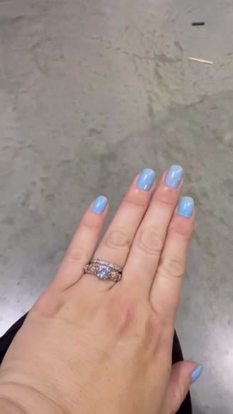 Video review of Your Wear Vibes Crystal Jewelry Rose Flower Wedding Ring  by 