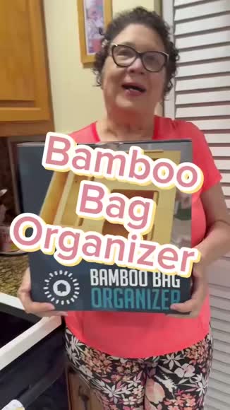 Video review of Luminuxe Bamboo Food Bag Storage Organizer for Kitchen Drawers  by sweetpea222