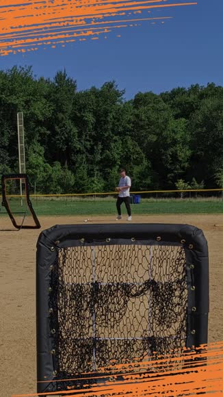 Video review of Aceletiqs Lacrosse Rebounder Net for Backyard Practice  by support8240788