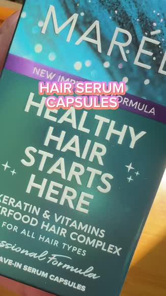Video review of Maree Oil Capsules for Frizzy Hair  by 6781c3fa8f66781f20009def