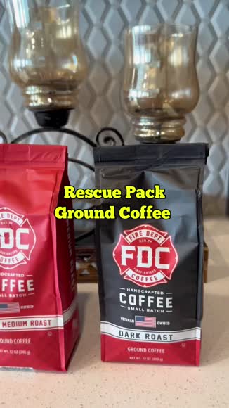 Video review of Fire Department Coffee Rescue Pack - Ground Coffee  by 678d595ee986182e6048b188