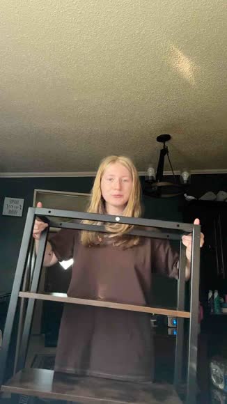 Video review of Directdeals 4-Tier Freestanding Over the Toilet Storage Rack  by 677b32a92aebdf6664098da2