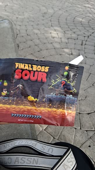 Video review of Final Boss Sour Level 2 Strawberry X Mango  by 67a091fd33bc08e611fe306f