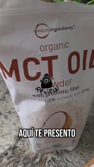 Video review of Micro Ingredients Organic MCT Oil Powder  by 677ee96ad45bf7fbc647b4a4