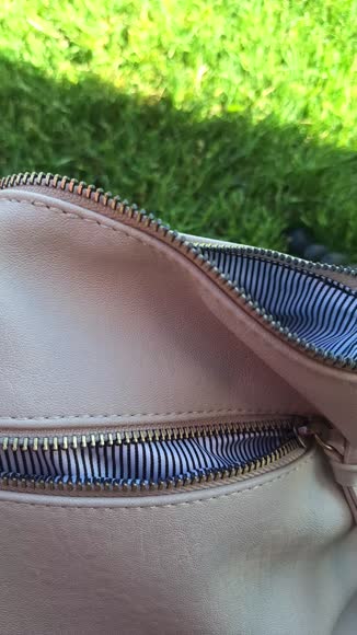 Video review of MMS Brands Savannah Distressed Vegan Leather Crossbody Shoulder Bag for Women (Bone)|Compact Design with Detachable Strap  by 67604bb946252afecadf9105