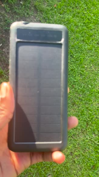Video review of Sungale Waterproof Portable Power Bank w/ Built-in 4 Cables & Solar Panel For Emergency Recharging (10,000 mAh)-Orange  by 676b98e3ce56913c07237d21