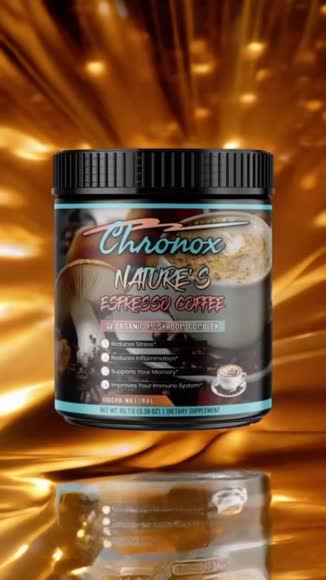 Video review of ChronoxLifestyle Nature's Espresso Coffee With Organic Mushroom Complex  by info202925
