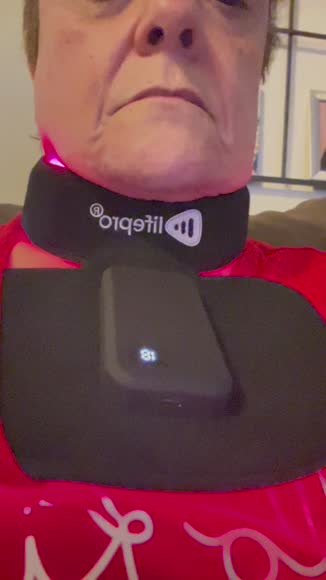 Video review of Lifepro Luminova Pro Red Light Therapy Neck Device  by grandmalaura54