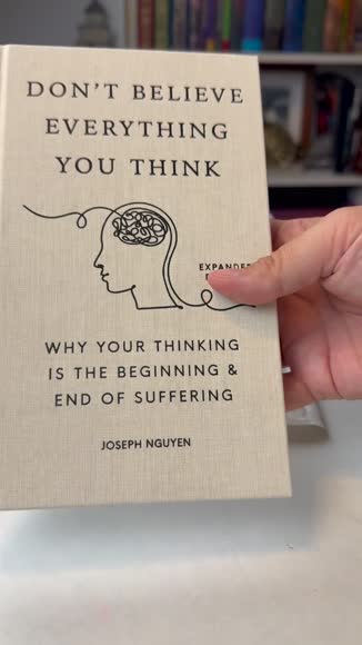 Video review of Joseph Nguyen Don't Believe Everything You Think (Expanded Edition)  by 677eb6a681ae8c7cc85c566c