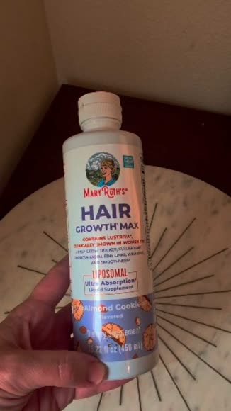 Video review of MaryRuth's MaryRuth's Hair Growth Max Liposomal - Lustriva + Biotin 10000mcg + Pumpkin Seed Oil - Thicker Hair - Improve Wrinkles & Fine Lines - 15.22 Fl Oz  by 66df47368b5d0c71b3ec46e8