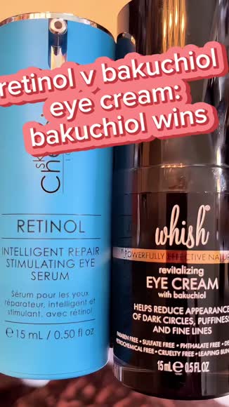 Video review of Whish Beauty Repairing Eye Cream with Bakuchiol  by 2dwvycmkbk