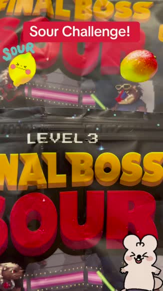 Video review of Final Boss Sour Blue Raspberry Mango Dippers  by 679a6b48c7b29f96397e3dc7