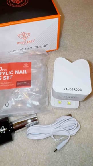 Video review of Modelones 500Pcs Square Nail Art Tools All-In-One Kit  by 67b0df4f2651ac77da00289e