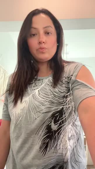 Video review of Onetify Womens Cut Shoulder Casual T Shirt with Feather Print  by 67602977e41ed5b930af147e